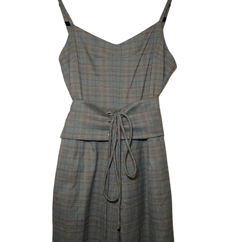 NWT - Blush Boutique Gray V-Neck Tank Jumpsuit - Pockets!